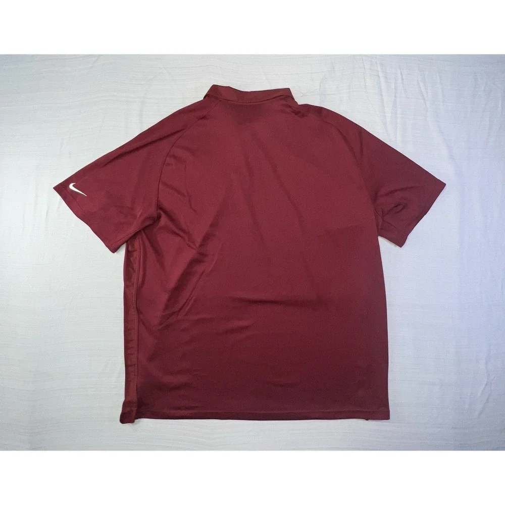 Red NFL On Field POLO SHORT SLEEVE SHIRT XXL Nike On Field Apparel‎
